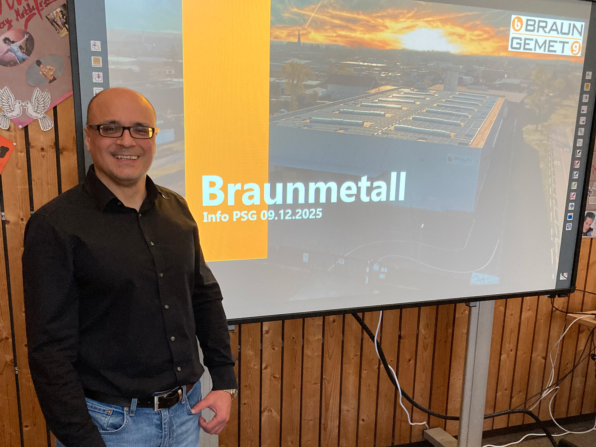 Besuch der Firma Braun Metall – Bild zum Artikel